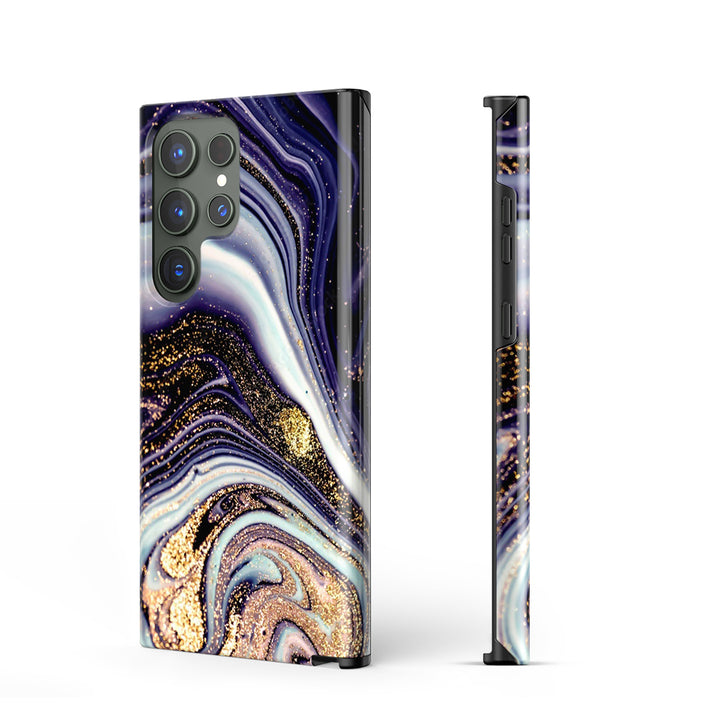 Samsung Gilt Series | " Gilt Agate " Liquid Silicone Phone Case