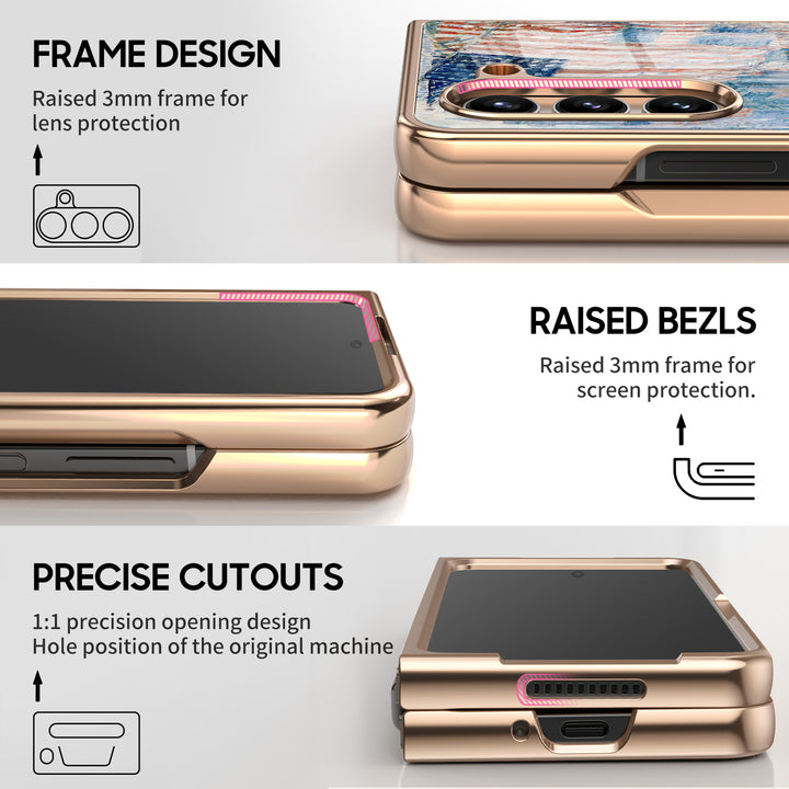 " The Scream " | Samsung Tempered Glass Case