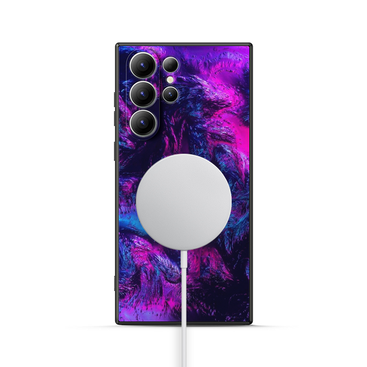 Samsung Galaxy Series | " Nebula-Psychedelic " Liquid Silicone Phone Case