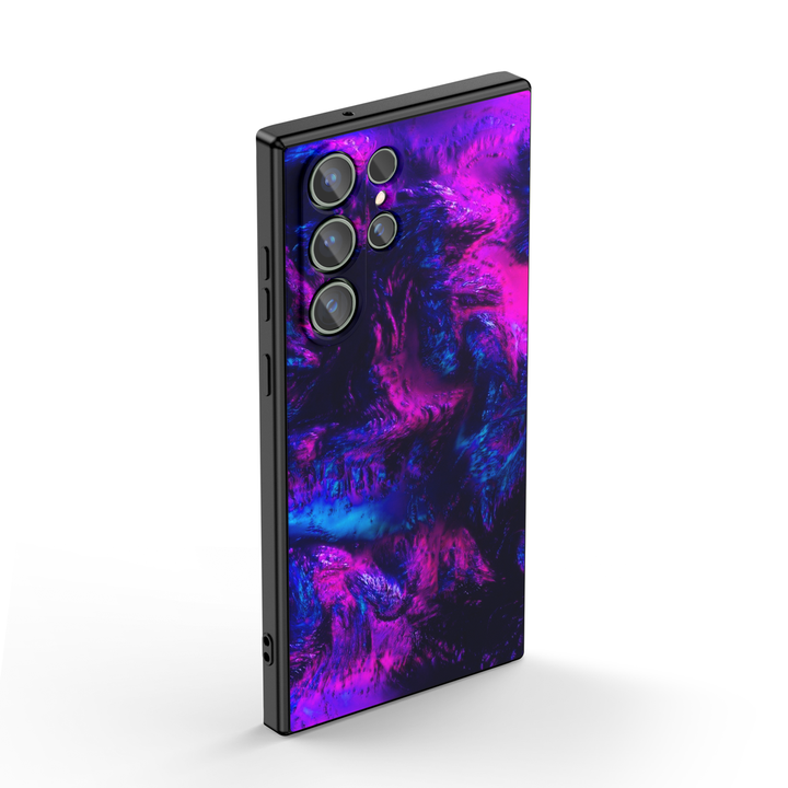 Samsung Galaxy Series | " Nebula-Psychedelic " Liquid Silicone Phone Case
