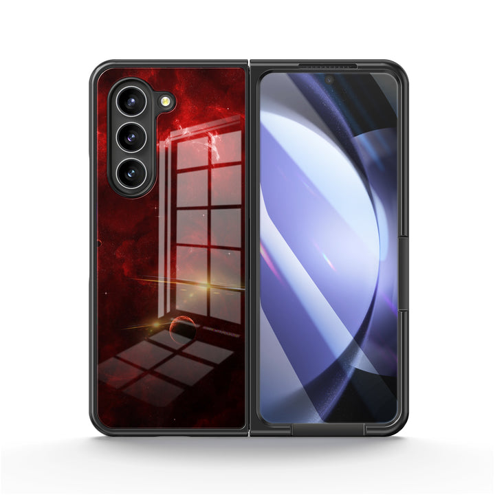 " Red Planet " | Samsung Tempered Glass Case