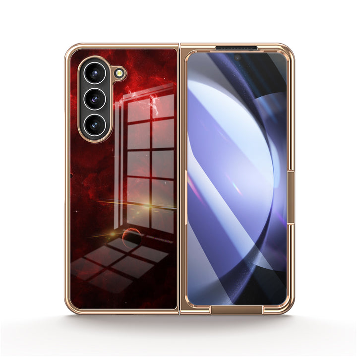 " Red Planet " | Samsung Tempered Glass Case