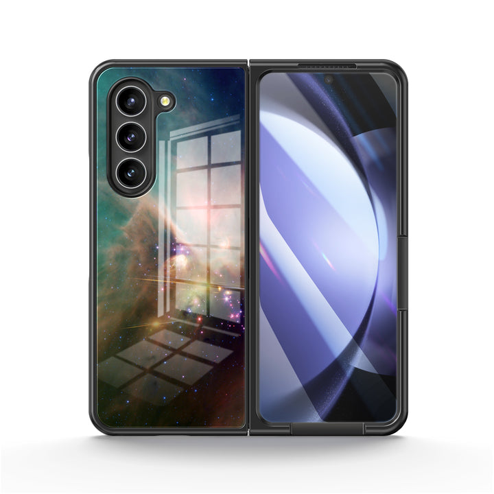 " Milky Way-Astral " | Samsung Tempered Glass Case