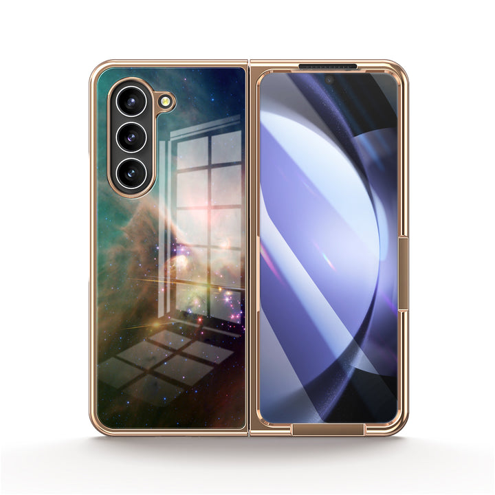 " Milky Way-Astral " | Samsung Tempered Glass Case