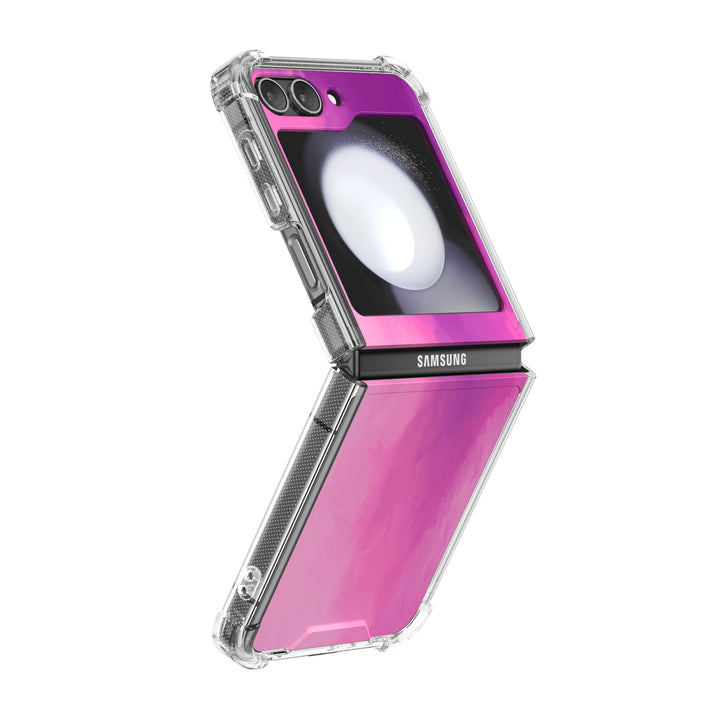 " Purple Powder " | Samsung Electroplated Glass Case