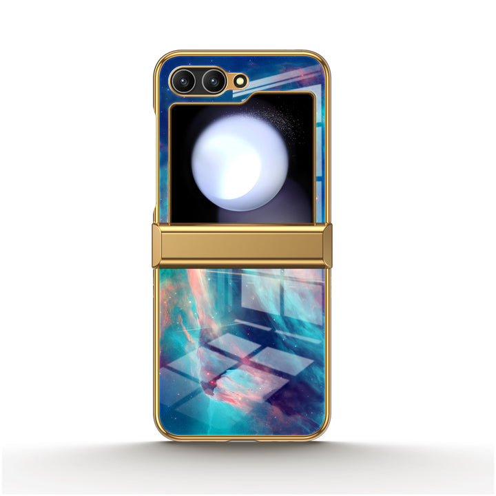 " Star Whale " | Samsung Electroplated Glass Case