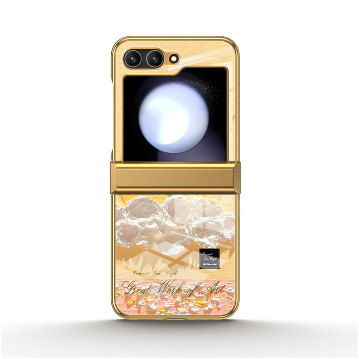 " The Little Prince-Mango Moon " | Samsung Electroplated Glass Case