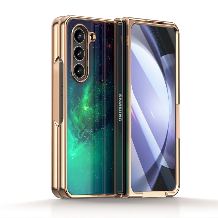 " Milky Way-Aurora " | Samsung Tempered Glass Case