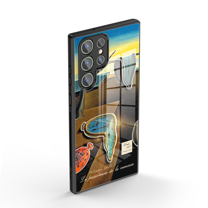 Samsung Oil Painting Series |  " The Persistence of Memory " Liquid Silicone Phone Case