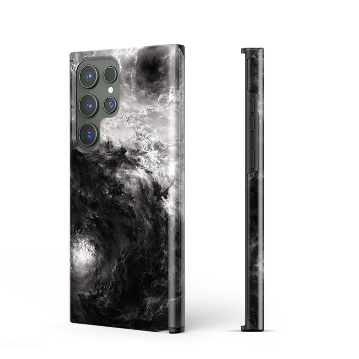 Samsung Dark Style Series | " Yin and Yang " Liquid Silicone Phone Case