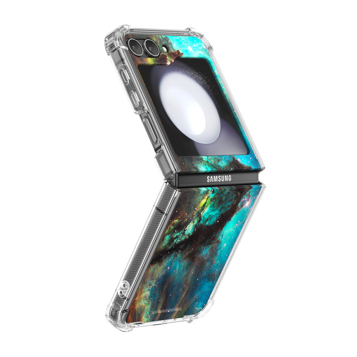 " Milky Way-Star Pupil " | Samsung Electroplated Glass Case