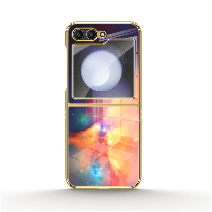 " lnterstellar Galaxy " | Samsung Electroplated Glass Case