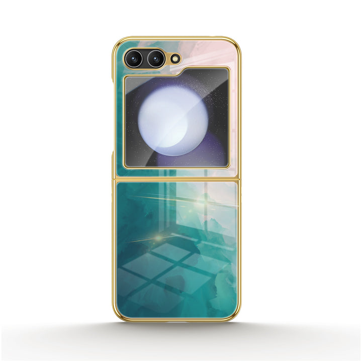 " Sand and Sea " | Samsung Electroplated Glass Case