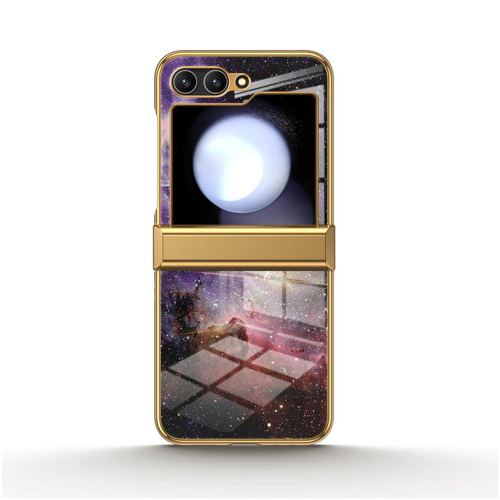 " Galactic Legend " | Samsung Electroplated Glass Case