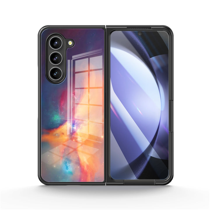 " lnterstellar Galaxy " | Samsung Tempered Glass Case