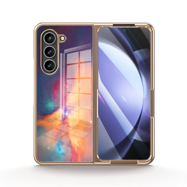 " lnterstellar Galaxy " | Samsung Tempered Glass Case