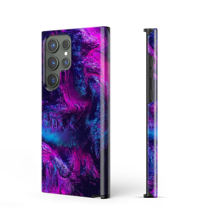 Samsung Galaxy Series | " Nebula-Psychedelic " Tempered Glass Phone Case