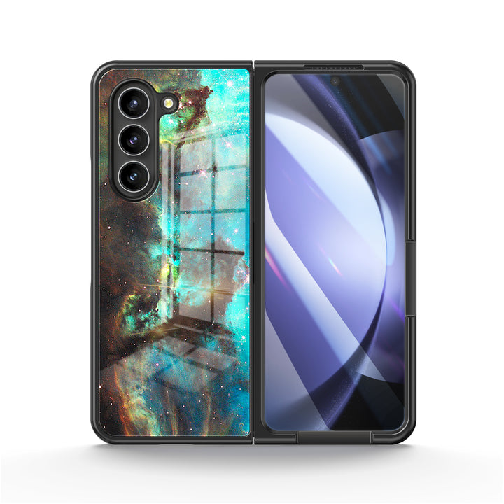 " Milky Way-Star Pupil " | Samsung Tempered Glass Case