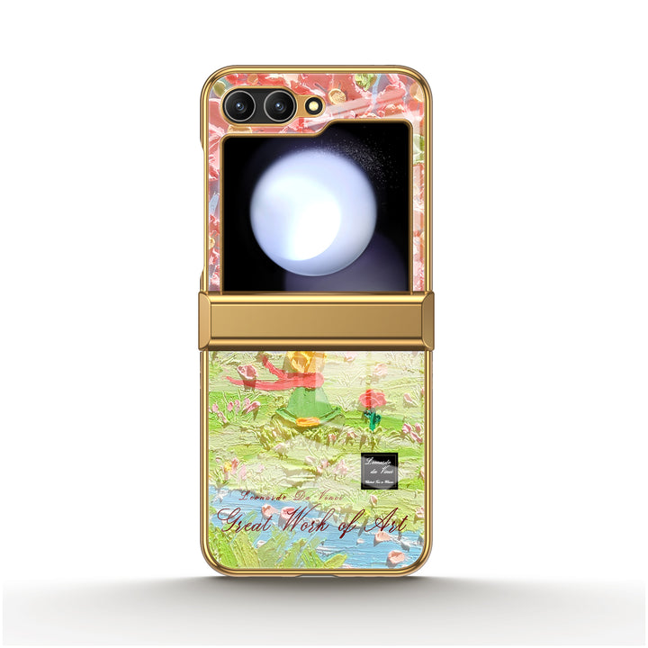 " The Little Prince-Cherry Blossoms " | Samsung Electroplated Glass Case