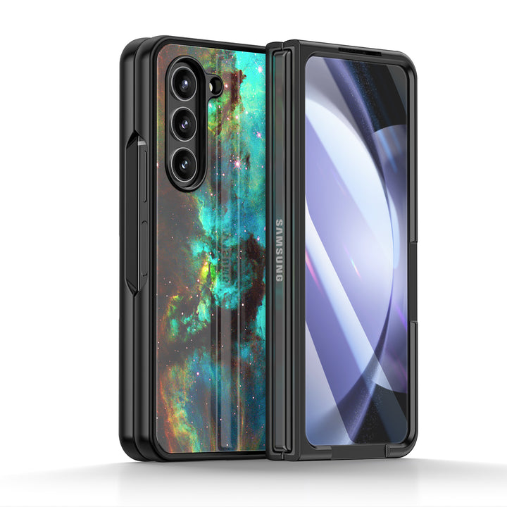 " Milky Way-Star Pupil " | Samsung Tempered Glass Case