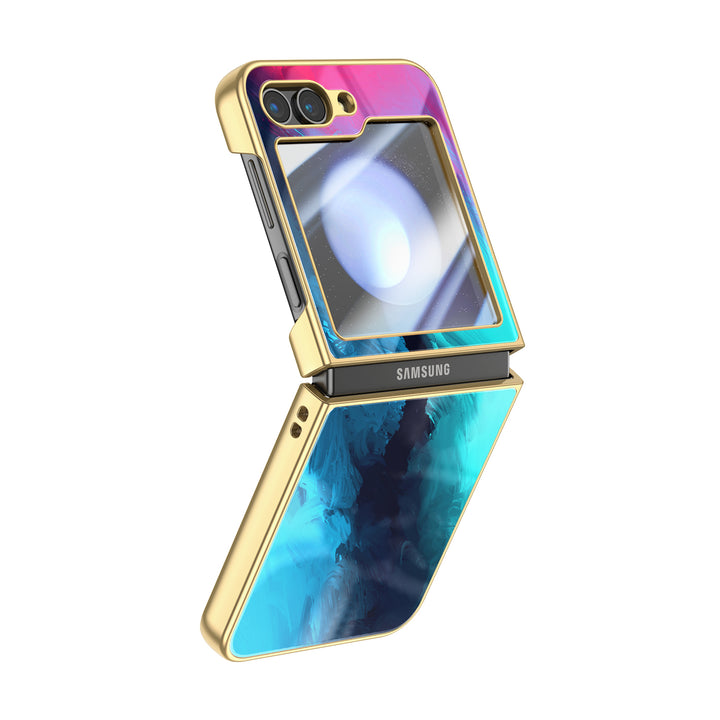 " Deep Sea " | Samsung Electroplated Glass Case