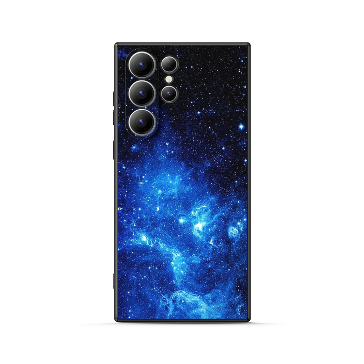 Samsung Galaxy Series | " Milky Way-Pole Ice " Liquid Silicone Phone Case