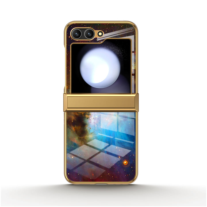 " lnterstellar-Metaverse " | Samsung Electroplated Glass Case