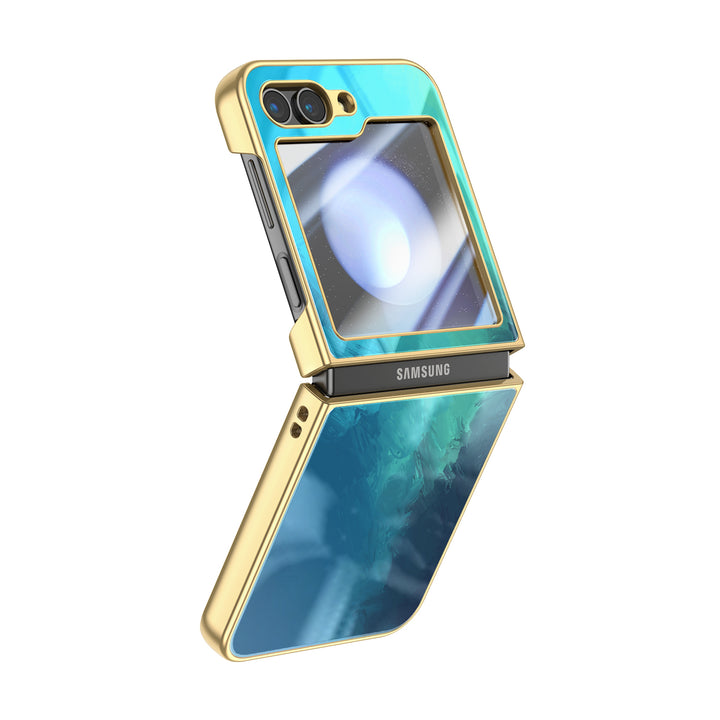 " Water Capital " | Samsung Electroplated Glass Case