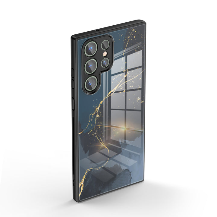 " Foggy Night " | Samsung Tempered Glass Case