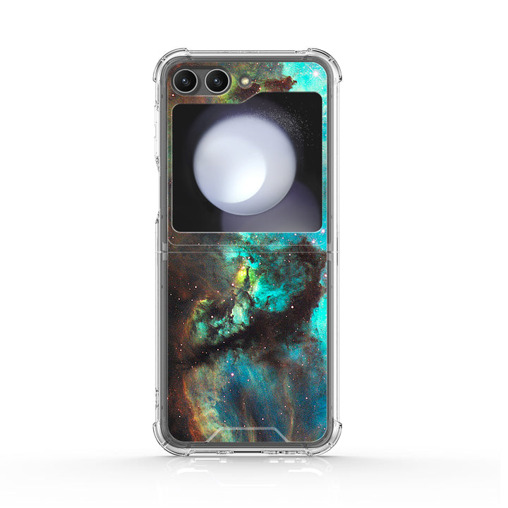 " Milky Way-Star Pupil " | Samsung Electroplated Glass Case