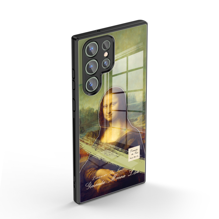 Samsung Oil Painting Series |  " Mona Lisa " Liquid Silicone Phone Case