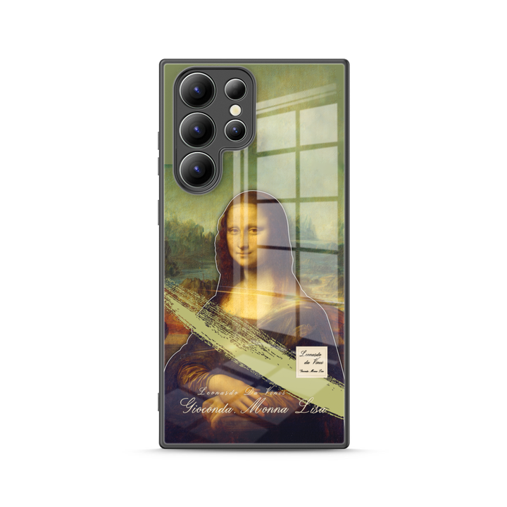 Samsung Oil Painting Series |  " Mona Lisa " Liquid Silicone Phone Case