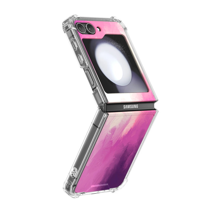 " Cherry Cream " | Samsung Electroplated Glass Case