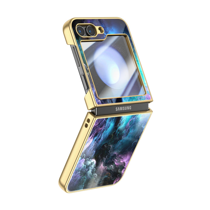 " Nebula-Abyss " | Samsung Electroplated Glass Case