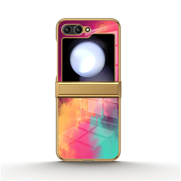 " Flamingo " | Samsung Electroplated Glass Case