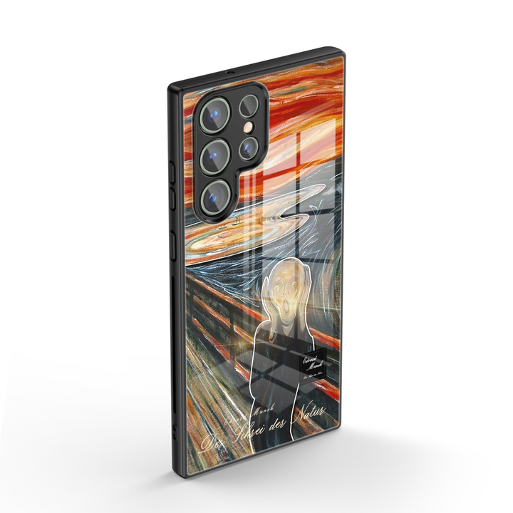 Samsung Oil Painting Series |  " The Scream " Liquid Silicone Phone Case