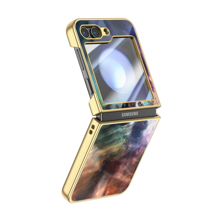 " Cloud Galaxy "  | Samsung Electroplated Glass Case