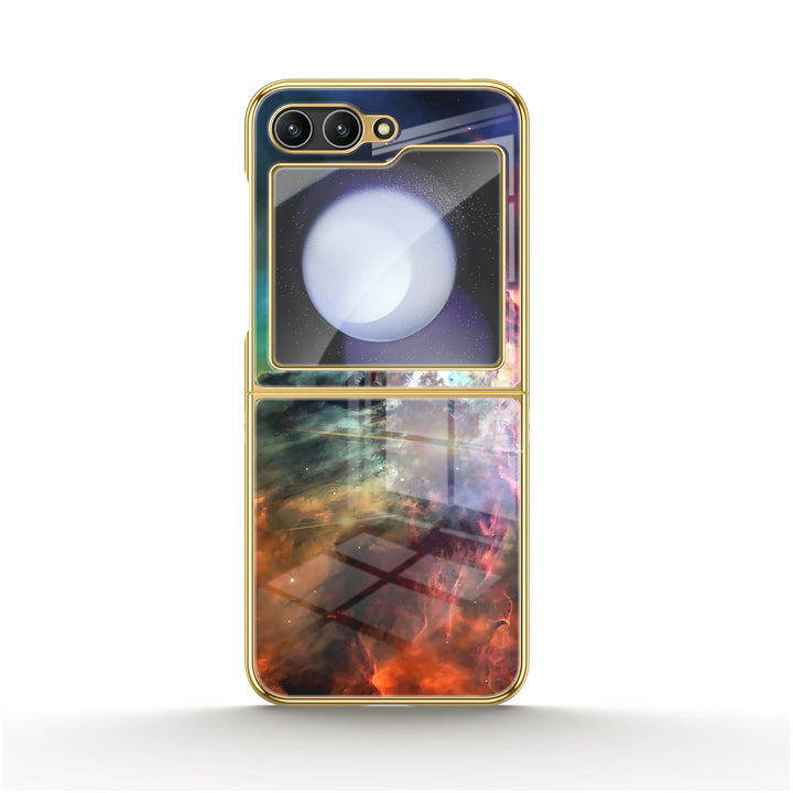 " Cloud Galaxy "  | Samsung Electroplated Glass Case