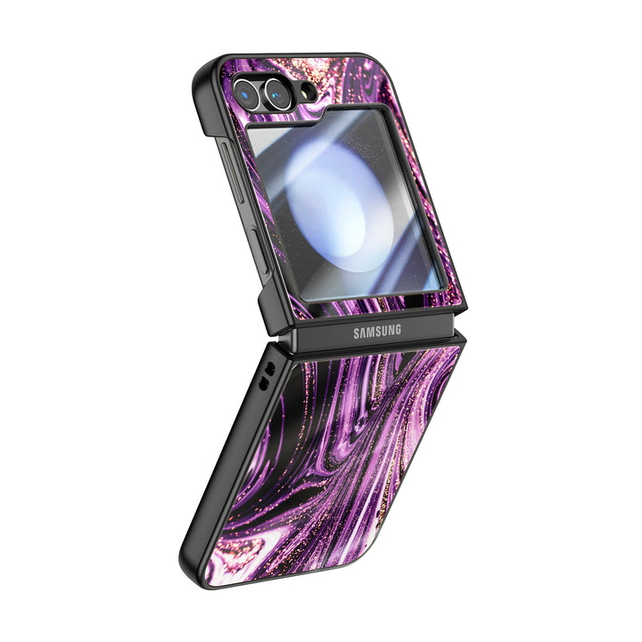 " Gilt Dream Purple " | Samsung Electroplated Glass Case