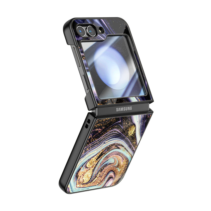 " Gilt Agate " | Samsung Electroplated Glass Case