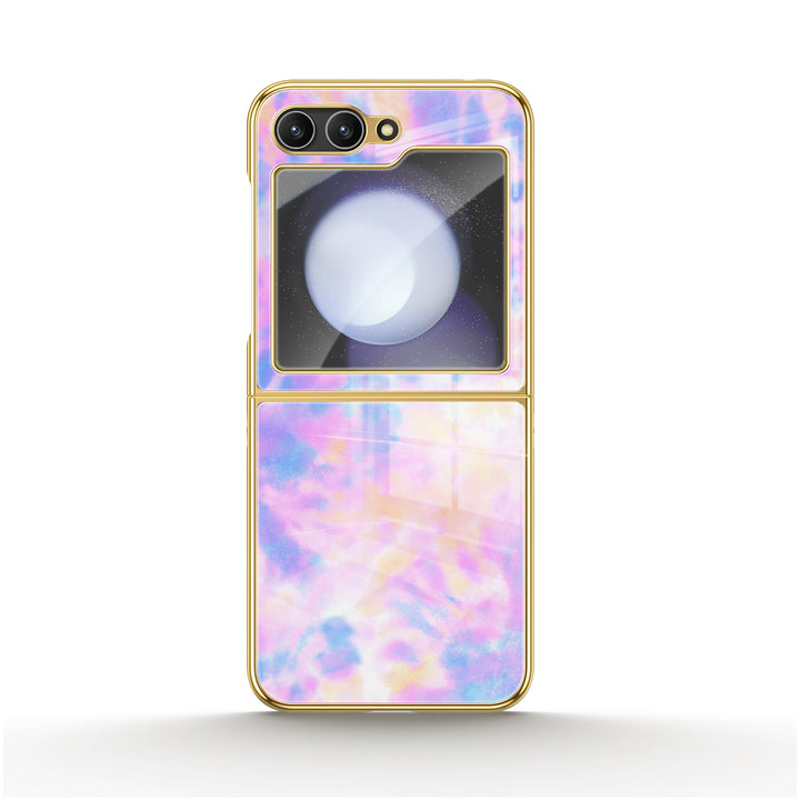 " Purple Mirror " | Samsung Electroplated Glass Case