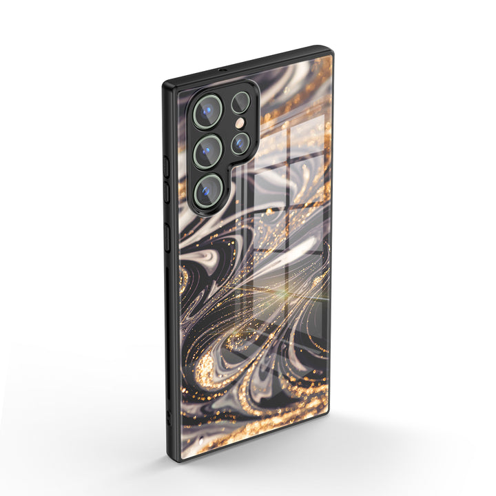 Samsung Gilt Series | " Golden Night " Liquid Silicone Phone Case