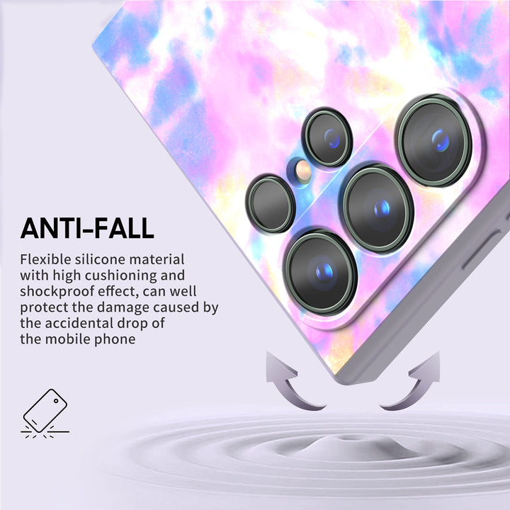 Samsung Tie Dye Series | " Ultramarine " Liquid Silicone Phone Case