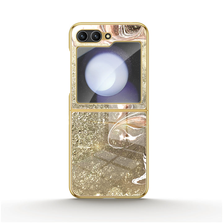 " Gilded Sand " | Samsung Electroplated Glass Case