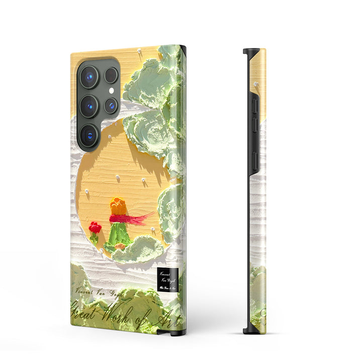 Samsung Oil Painting Series |  " The Little Prince-Milky Moon " Tough Phone Case