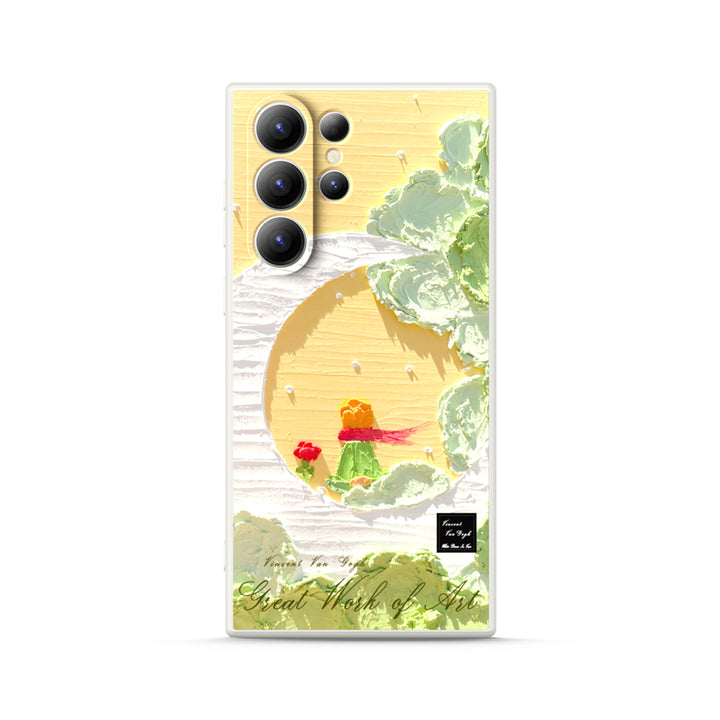 Samsung Oil Painting Series |  " The Little Prince-Milky Moon " Tough Phone Case