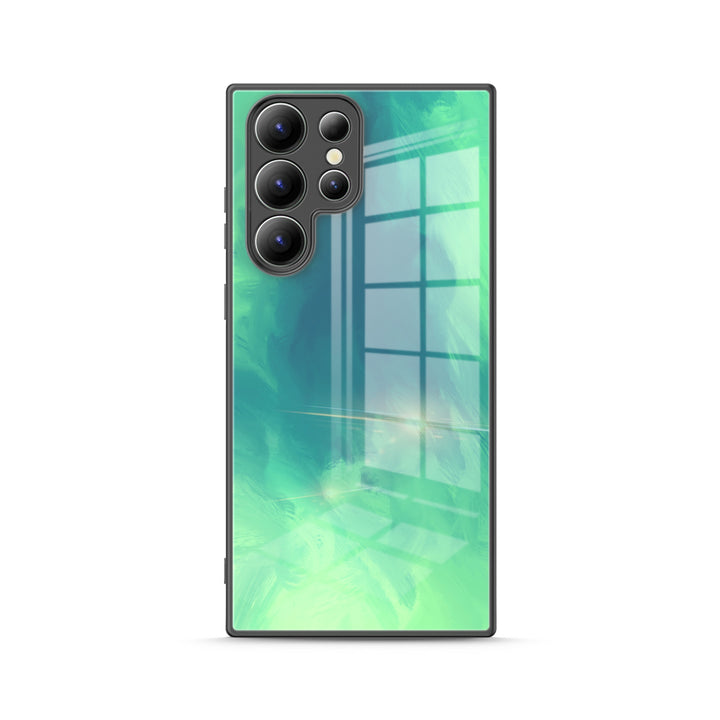 Samsung Watercolor  Series | " Firefly Lights " Tempered Glass Phone Case