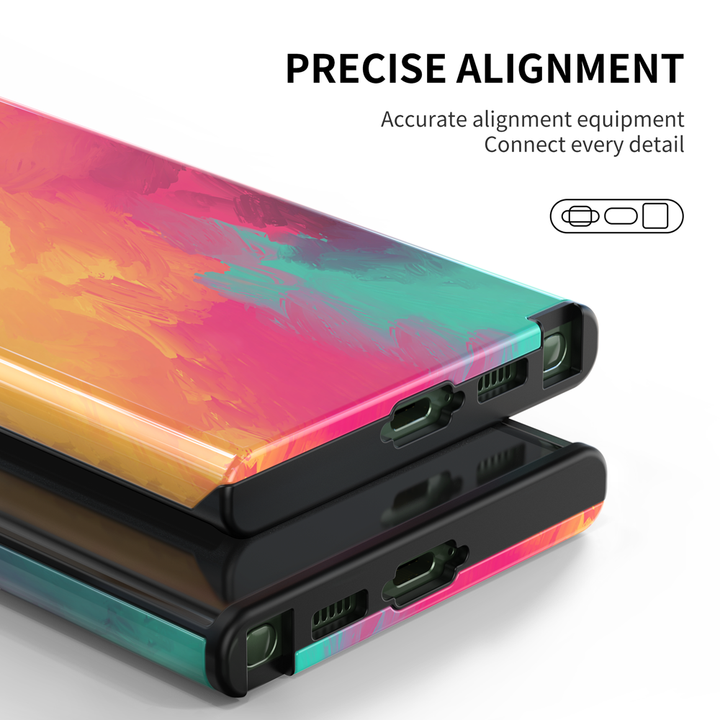 Samsung Watercolor  Series | " Firefly Lights " Tempered Glass Phone Case