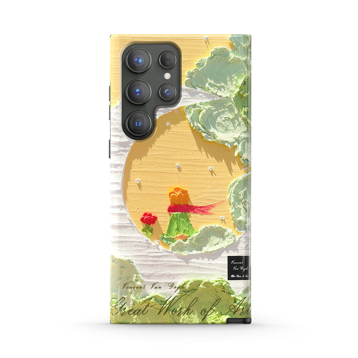 Samsung Oil Painting Series |  " The Little Prince-Milky Moon " Tough Phone Case