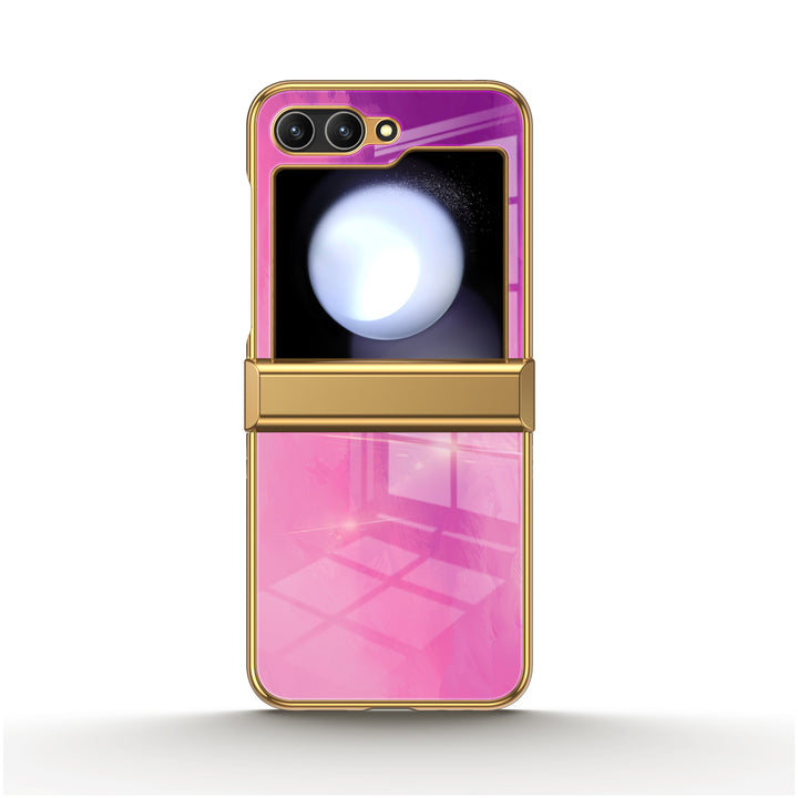 " Purple Powder " | Samsung Electroplated Glass Case